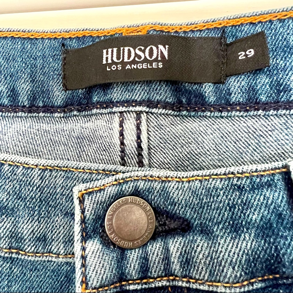 *NWT* Hudson Jeans Jessi Relaxed Boyfriend High Waist Crop, Size 29, $195 MSRP